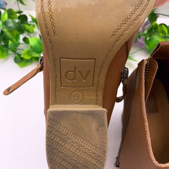 DV‎ Dolce Vita Brown Heeled Ankle Boot size 9 - Picture 11 of 14